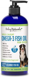 Deley Naturals Wild Caught Fish Oil for Dogs.